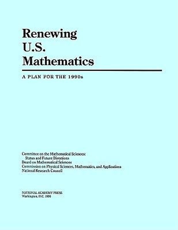 Renewing U.S. Mathematics
