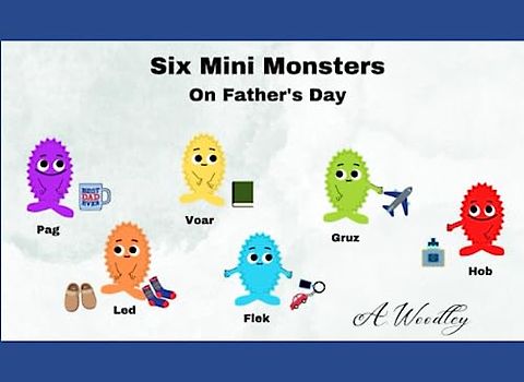 Six Mini Monsters: On Father's Day