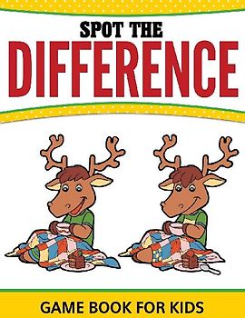 Spot The Difference Game Book For Kids