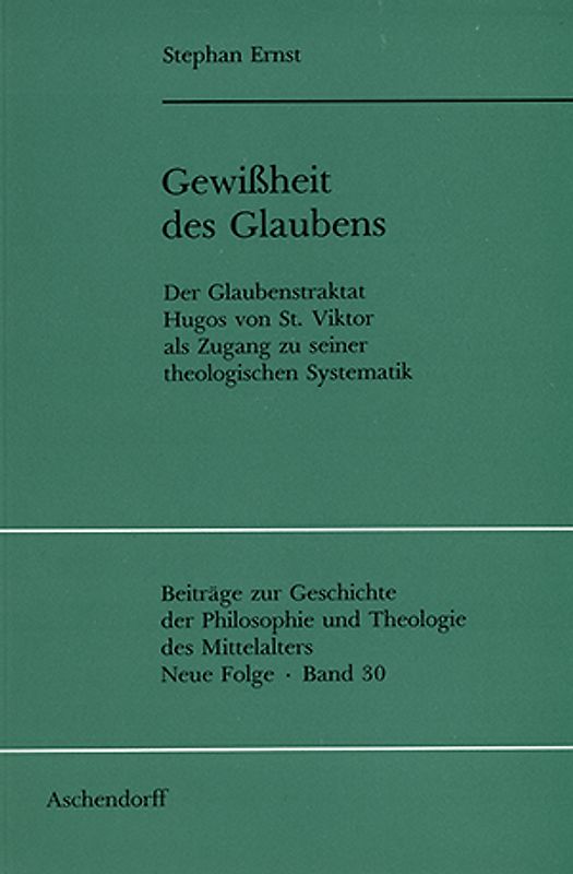 Gewissheit des Glaubens