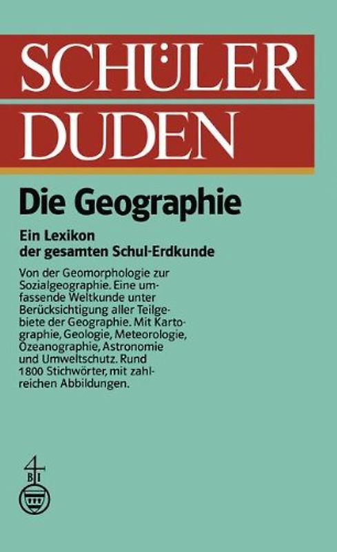Schülerduden Die Geographie
