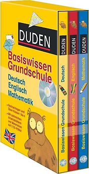 Duden Basiswissen Grundschule Deutsch/Englisch/Mathematik 1. bis 4. Klasse