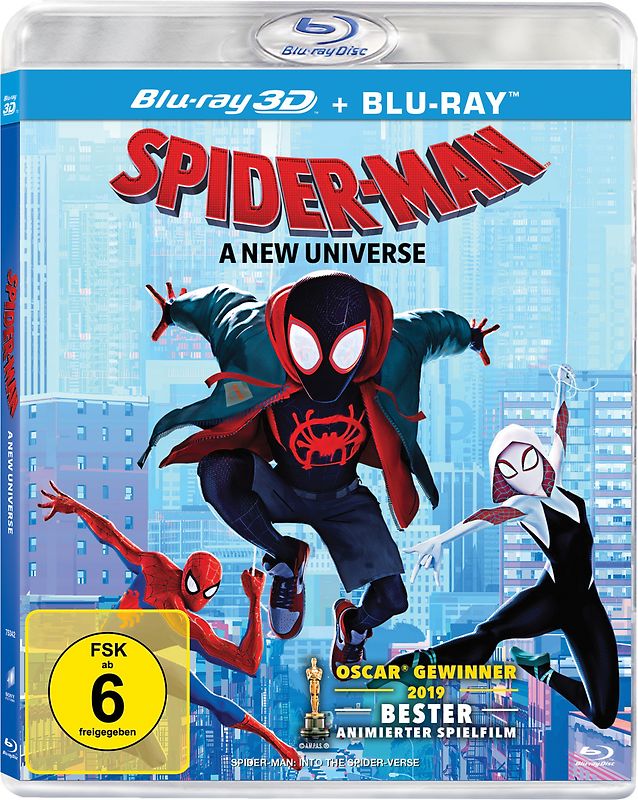 Spider-Man: A New Universe 3D [inkl. Blu-ray] 3D Blu-ray Disc