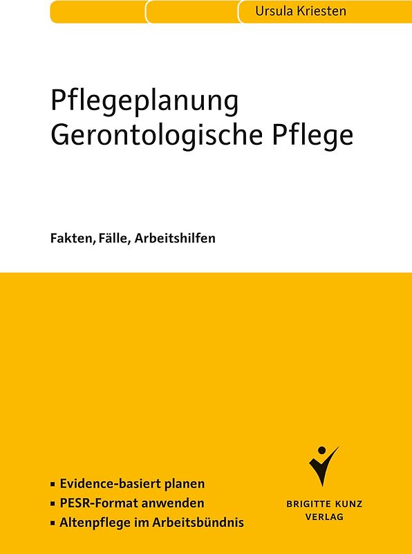 Pflegeplanung Gerontologische Pflege
