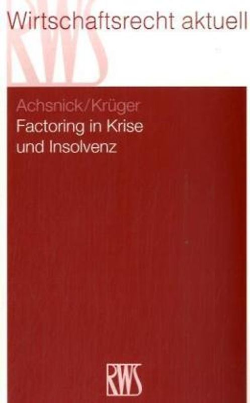 Factoring in der Insolvenz