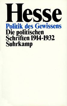 Politik des Gewissens. Zwei Bände