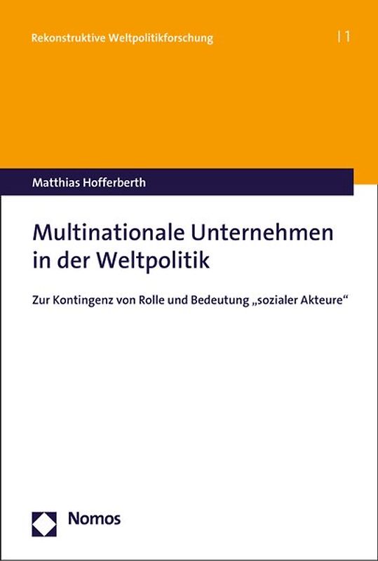 Multinationale Unternehmen in der Weltpolitik