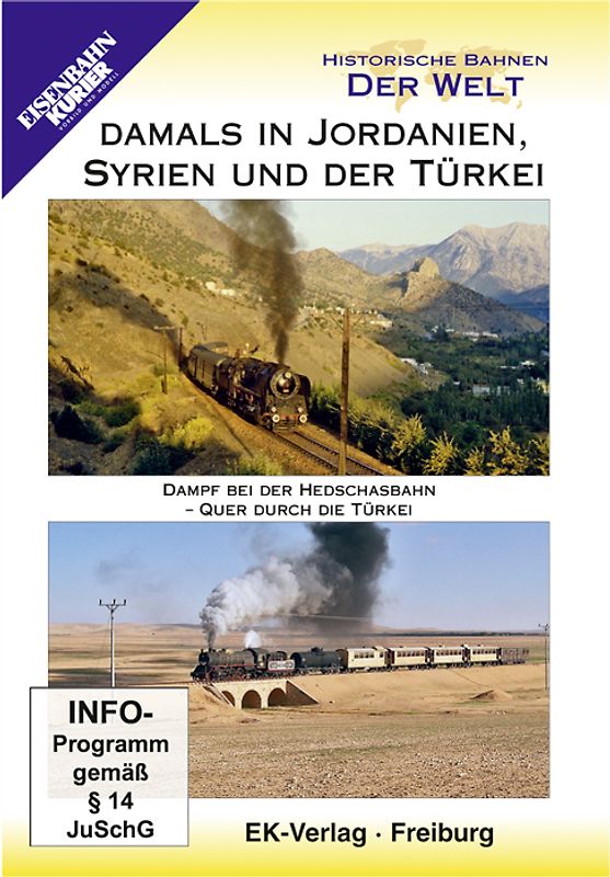 Damals in Jordanien, Syrien, Türkei DVD