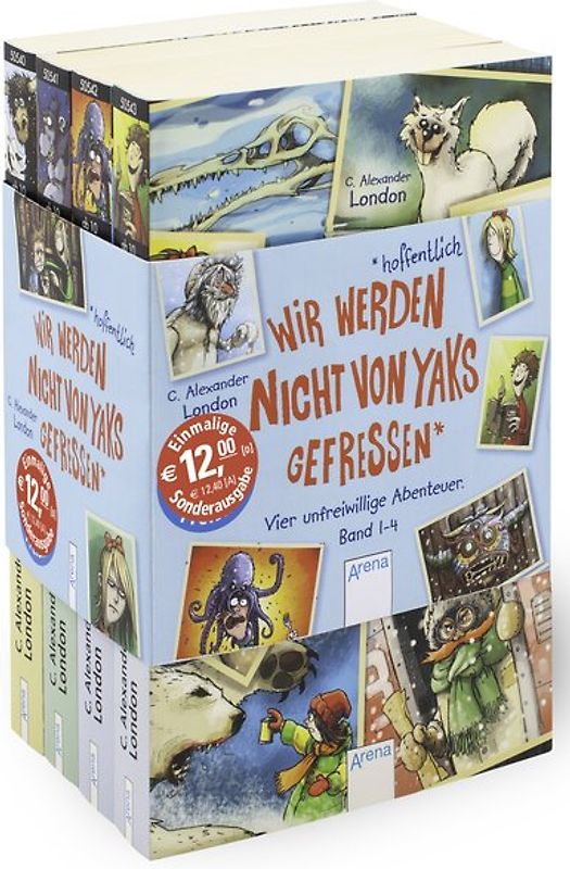 Wir werden nicht von Yaks gefressen. Vier unfreiwillige Abenteuer (1-4)
