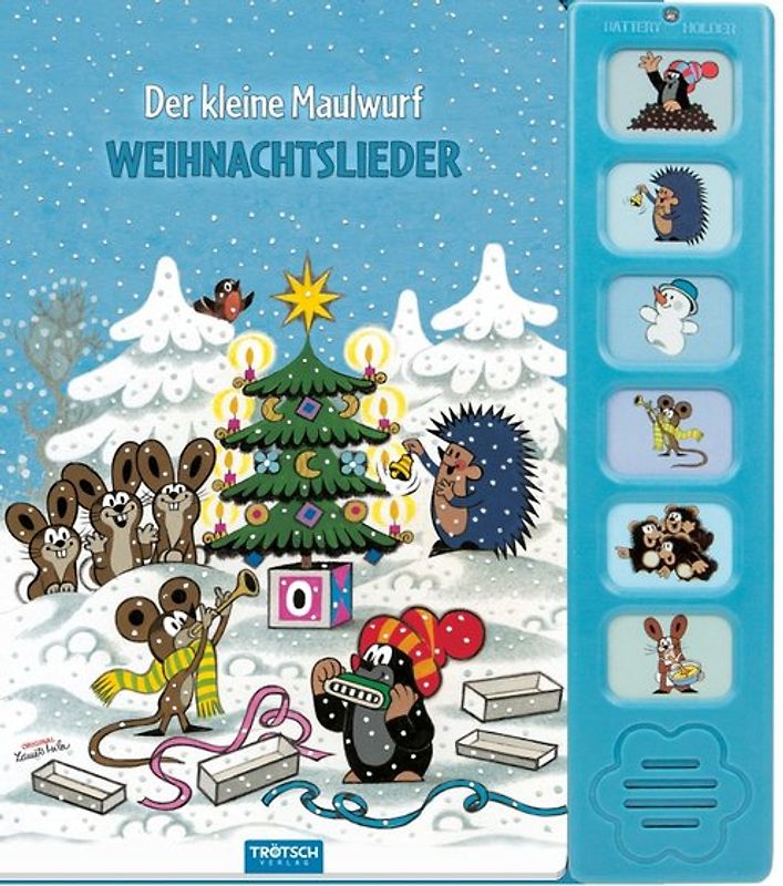Weihnachtslieder Soundbuch "Der kleine Maulwurf"