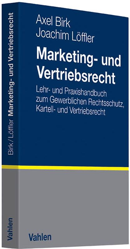 Marketing- und Vertriebsrecht