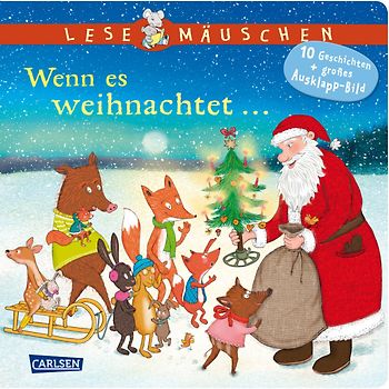 Lesemäuschen: Wenn es weihnachtet ... Vorlesebuch ab 2 Jahren