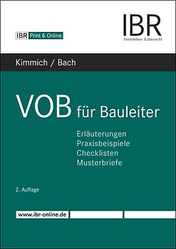 VOB für Bauleiter
