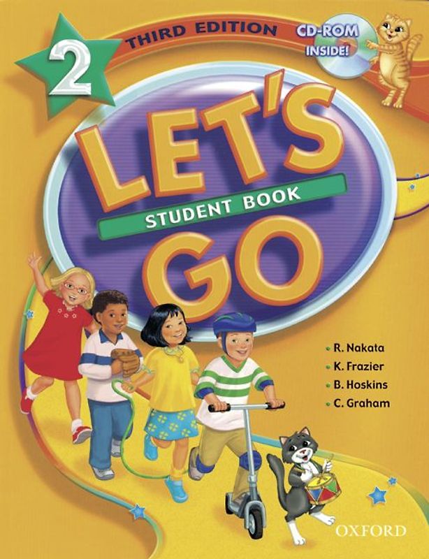 Let's Go. Third Edition / Level 2 - Student's Book mit CD-ROM (Fun Video Dialoges, Songs, Games)