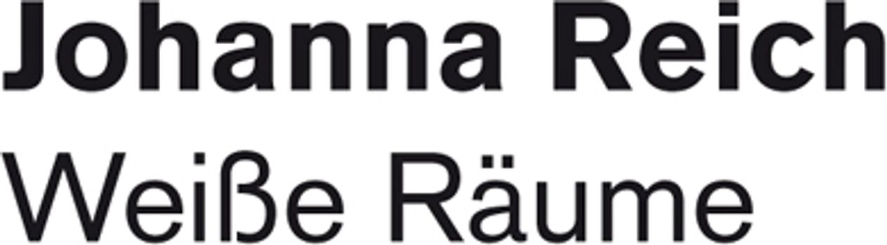Johanna Reich. Weiße Räume
