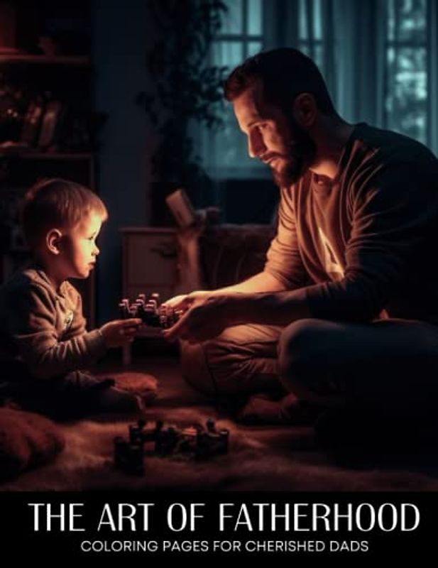 The Art of Fatherhood: Coloring Pages for Cherished Dads