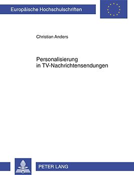 Personalisierung in TV-Nachrichtensendungen