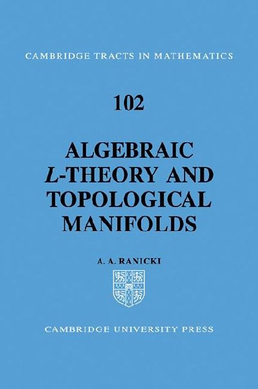 Algebraic L-Theory and Topological Manifolds