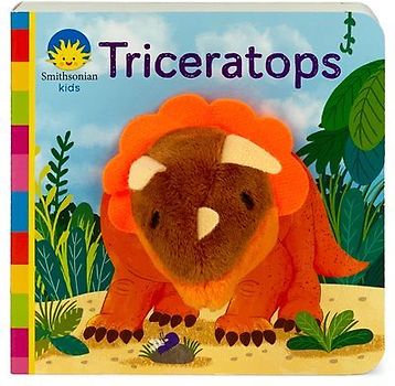 Smithsonian Kids Triceratops Puppet Book