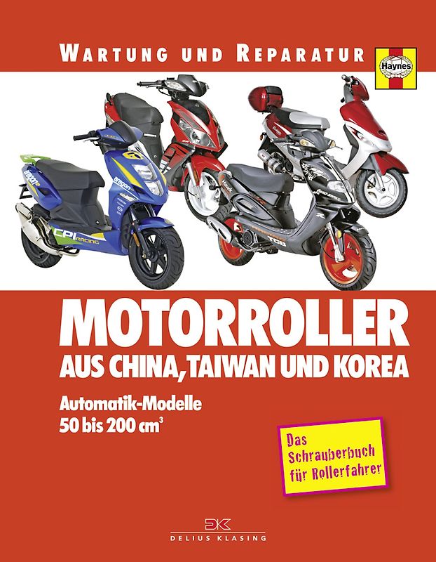 Motorroller aus China, Taiwan und Korea