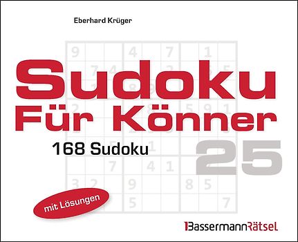 Sudoku für Könner 25 (5 Exemplare à 2,99 €)