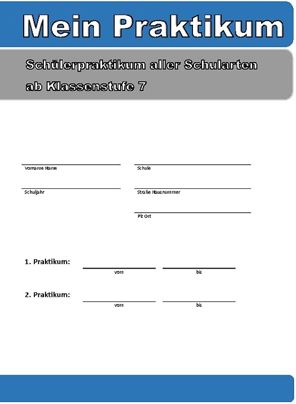 Mein Praktikum