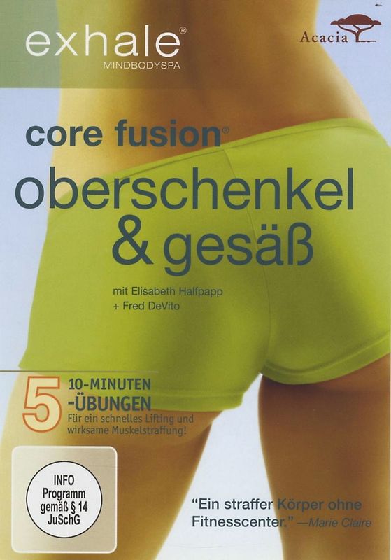 Core Fusion - Oberschenkel & Gesäß DVD