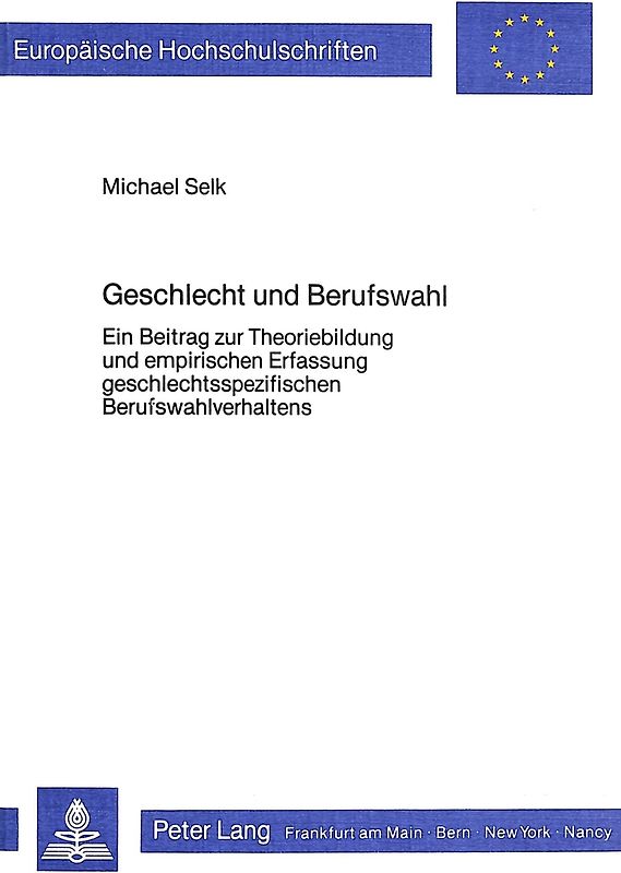 Geschlecht und Berufswahl