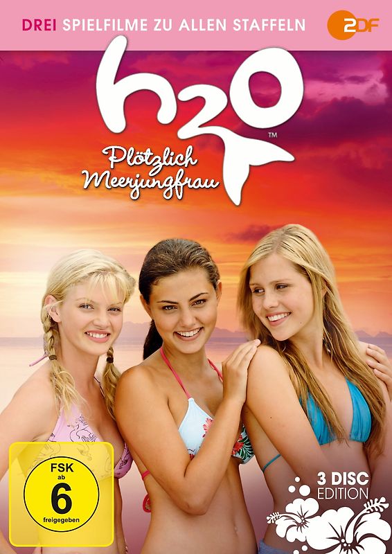 H2O - Plötzlich Meerjungfrau: Drei Spielfilme zu allen Staffeln [3 DVDs] DVD