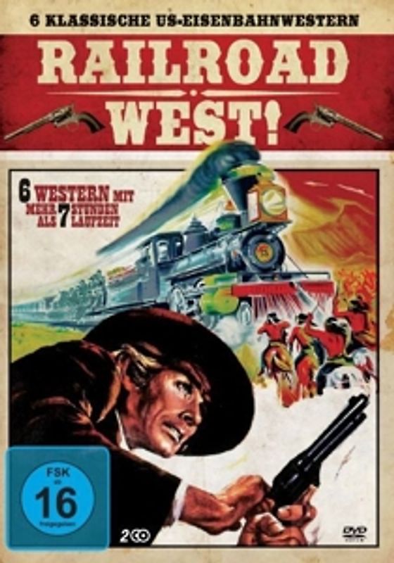 Railroad West!-6 klassische US-Eisenbahnwestern DVD