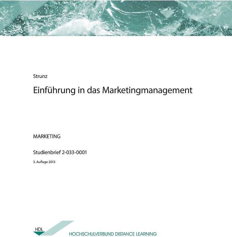 Einführung in das Marketingmanagement