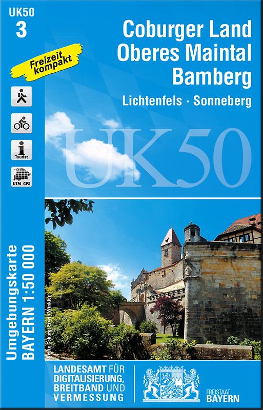 UK50-3 Coburger Land, Oberes Maintal, Bamberg