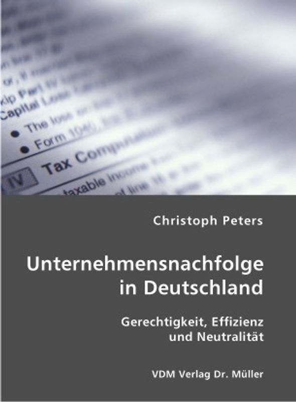 Unternehmensnachfolge in Deutschland
