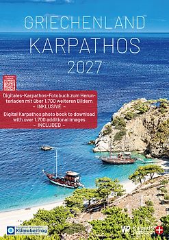 Kalender Griechenland | Karpathos 2027 A3 hochformat mit großem Kalendarium für Deine Einträge