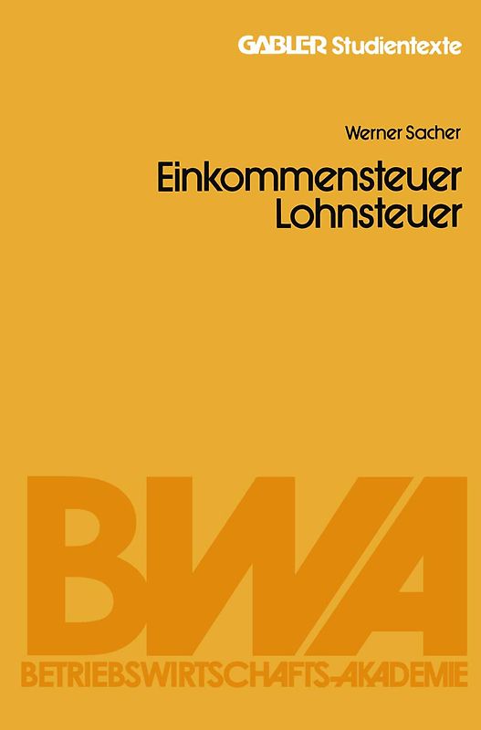 Einkommensteuer / Lohnsteuer
