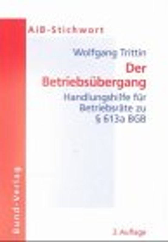 Der Betriebsübergang