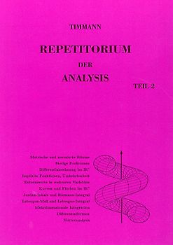 Repetitorium der Analysis, Teil 2