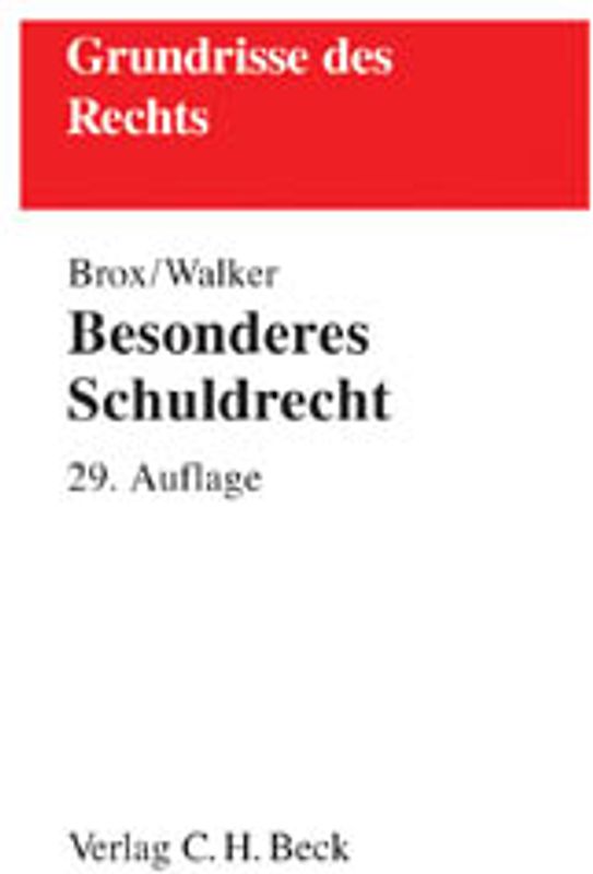 Besonderes Schuldrecht