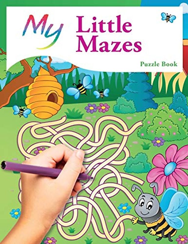 My Little Dot To Dot & Colouring Book: Cute Creative Children’s Puzzles