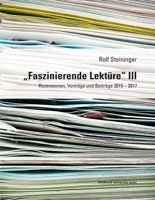 "Faszinierende Lektüre" III