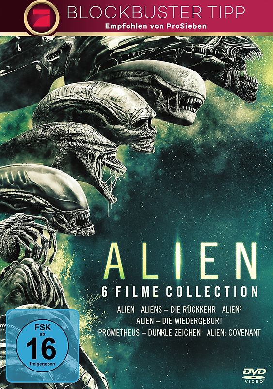 Alien - 6 Filme Collection DVD
