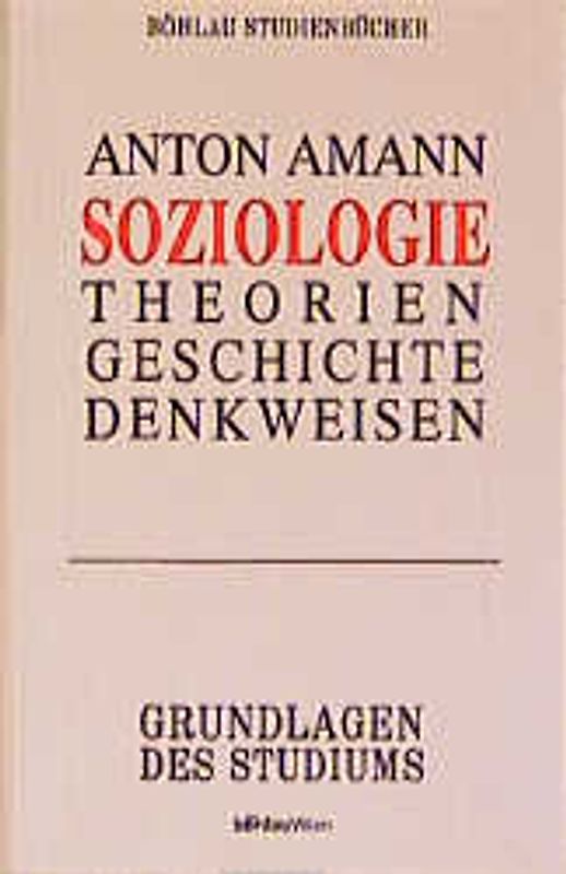 Soziologie. Ein Leitfaden zu Theorien, Geschichte und Denkweisen