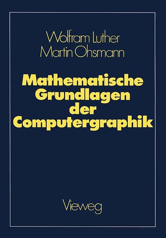 Mathematische Grundlagen der Computergraphik