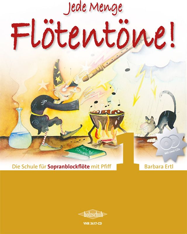 Jede Menge Flötentöne! 1 (mit 2 CDs)