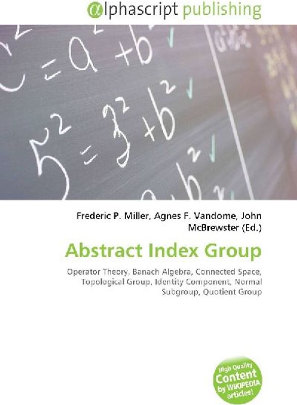 Abstract Index Group