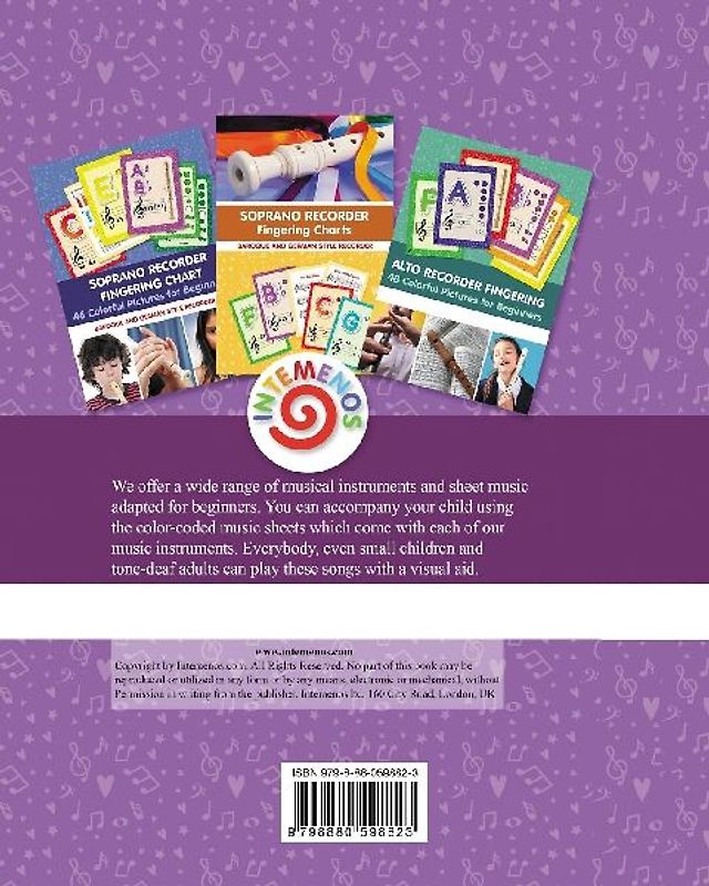 Flute Fingering Charts. 76 Colorful Pictures for Beginners