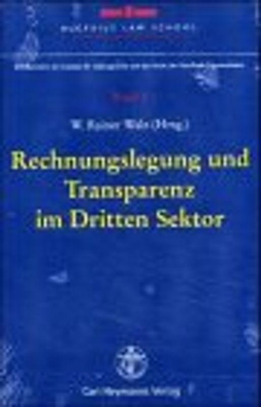Rechnungslegung und Transparenz im Dritten Sektor
