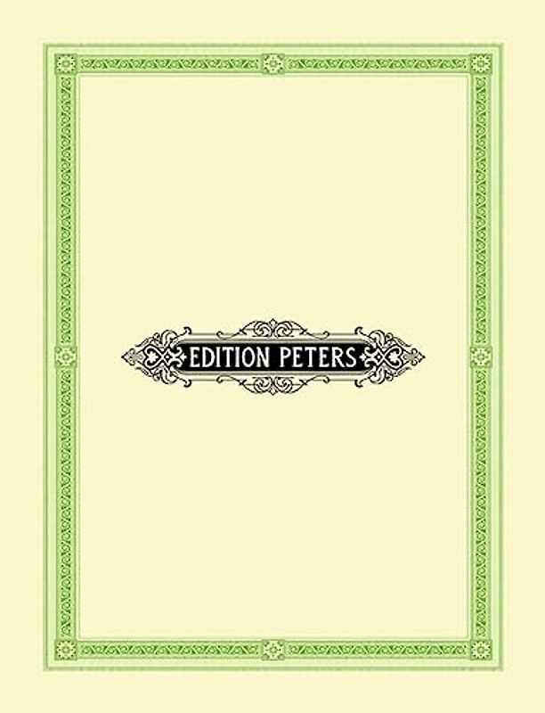 Lieder 2. Gesang Mittel, Klavier