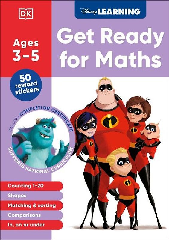Disney Learning Get Ready for Maths (Ages 3-5)