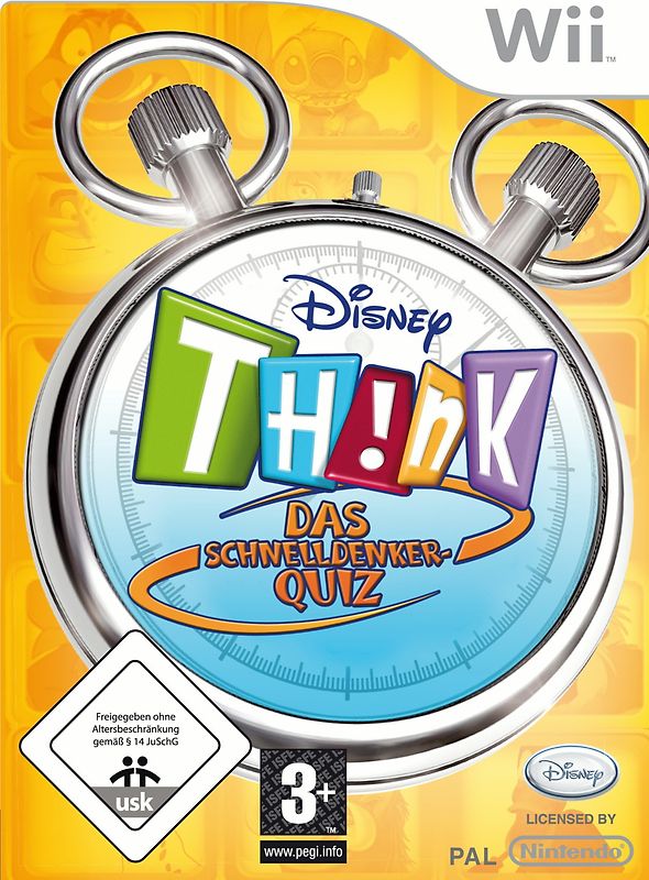 Disney Th!nk - Schnelldenkerquiz Nintendo Wii